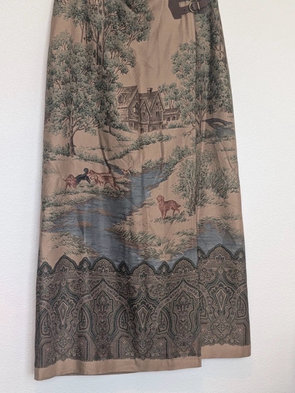 Beautiful Ralph Lauren wrapped skirt size 12 - Picture 6 of 8